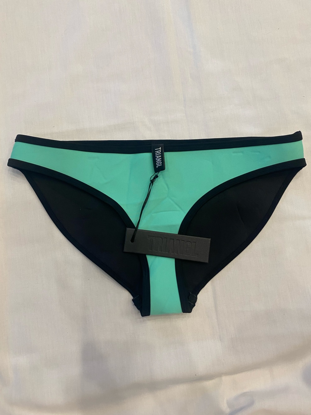 Triangl Turquoise Swim Bottoms Large NWT